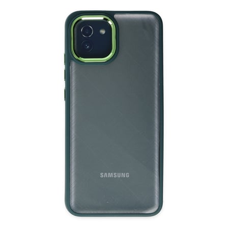 Galaxy A03 Kılıf Dora Kapak - Haki Yeşil bzsxx