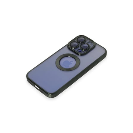 iPhone 15 Pro Kılıf Slot Silikon - Köknar Yeşili bzsxx