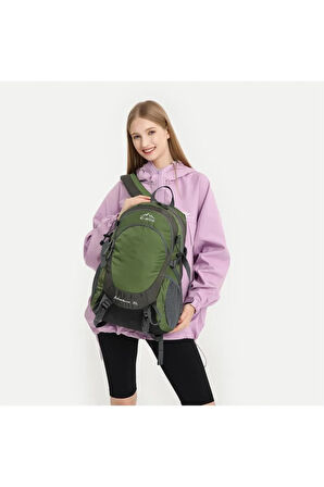 35 Litre Kamp Seyahat Outdoor Dağcı Sırt Çantası Su Geçirmez Kumaş