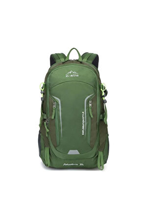 C-active 35 Litre Kamp Seyahat Outdoor Dağcı Sırt Çantası Su Geçirmez Yüzey