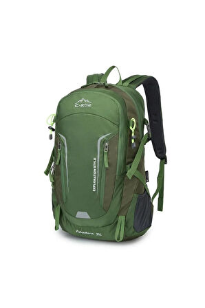 C-active 35 Litre Kamp Seyahat Outdoor Dağcı Sırt Çantası Su Geçirmez Yüzey