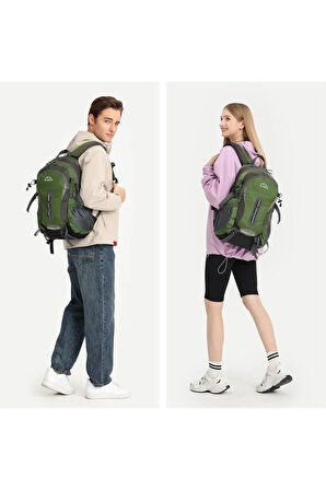 35 Litre Kamp Seyahat Outdoor Dağcı Sırt Çantası Su Geçirmez Kumaş