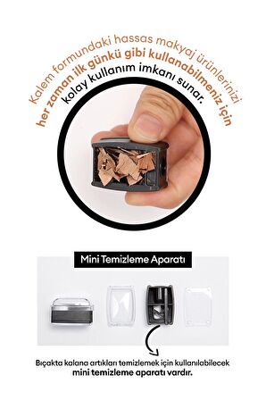 Hassas Kalemler Için Kalemtıraş Easy Pencil Sharpener
