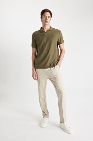 DeFacto Regular Fit Polo Yaka Kısa Kollu Tişört A6849AX24SMKH261