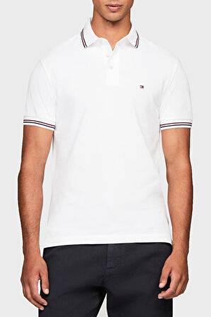 Tommy Hilfiger Erkek Polo Yaka T Shirt MW0MW37346 YBR