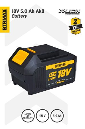 RTX1805 X-Lion Akü Yedek Batarya 5.0 Ah