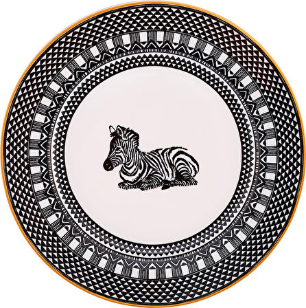 Karaca Silk Road 6 Parça Porselen Pasta Takımı 19 cm