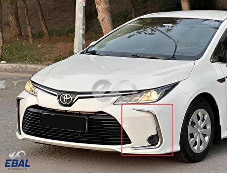 Toyota Corolla Krom Sis Farı Çerçevesi 2 Parça 2019 Ve Üzeri