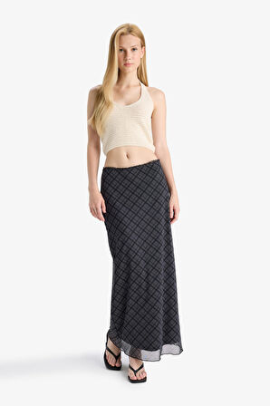 Slim Fit Dar Kesim Halter Yaka Atlet