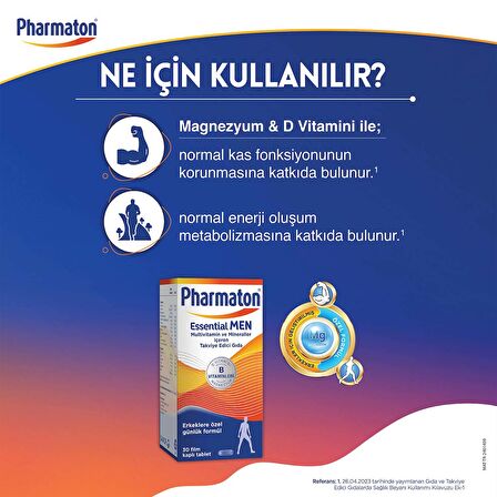 Pharmaton Essential Men 30 Tablet - AROMASIZ