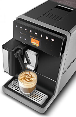 Karaca Baristaroma A5 Tam Otomatik Espresso Makinesi Gray