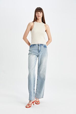 Slim Fit Halter Yaka Fitilli Kaşkorse Atlet