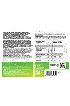 TheLifeCo Lemon Cayenne & Green Blend & Limonlu Çilekli Psyllium