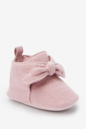 Next Baby Pembe Yumuşak Tabak Bebek Ayakkabısı