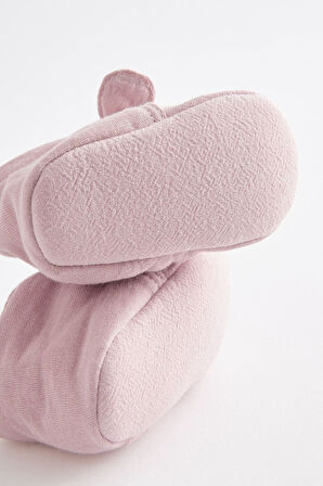 Next Baby Pembe Yumuşak Tabak Bebek Ayakkabısı
