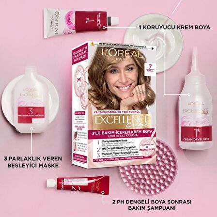 L’Oréal Paris Excellence Creme 4.15 Büyüleyici Kahve Saç Boyası