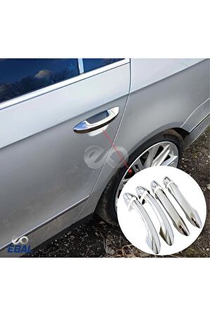 VW Passat B6 Krom Kapı Kolu 4 Kapı 2005-2012 Arası P. Çelik