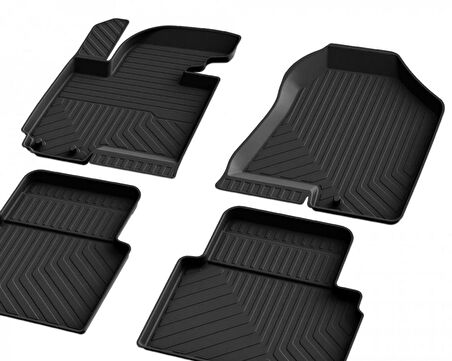 Hyundai ix35 Ferrous 4D Havuzlu Kauçuk Paspas 2010 ve Üstü