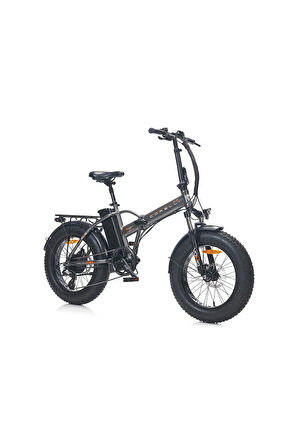 Corelli Elektrikli Bisiklet Voniq 20 Jant   Fat Bike  gri BLC