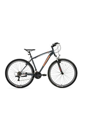 Leon Erkek Dağ Bisikleti 46cm V 26 Jant 21 Vites Mat Gri Turuncu