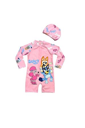 Bluey Uzun Kollu Mayo - Pembe
