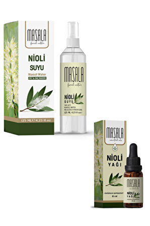 Nioli Hidrolat & Uçucu Yağ Seti – 125 ml Nioli Suyu & 10 ml Nioli Yağı | Saf ve Doğal