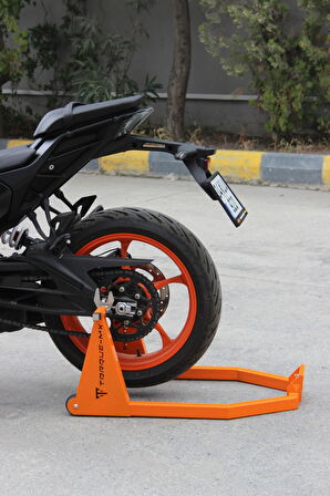 Torque-MX Motosiklet Arka Kaldırma Standı RS2 Turuncu