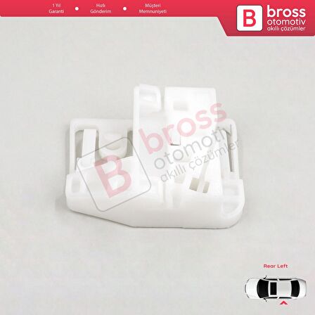 Renault Megane MK2 İçin Arka Sol Kapı Cam Kriko Klipsi