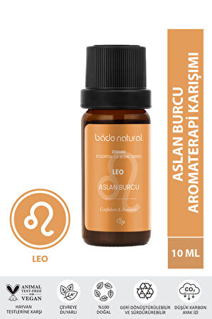 Bade Natural Aslan Burcu Aromaterapi Karışımı 10 ml