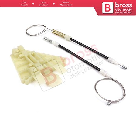 Alfa Romeo 159 939 2005-2011 4/5 Kapı 71740123 İçin Elektrikli Arka Sağ Kapı Cam Kriko Tamir Seti