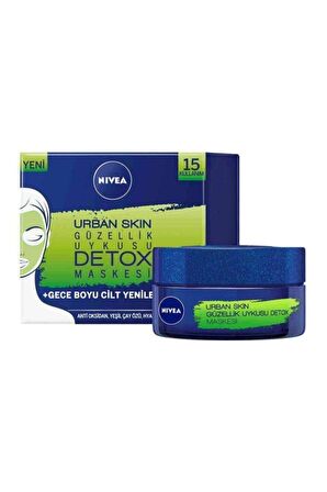 Nivea Urban Skin Detox Güzellik Uykusu Maskesi 50 ml