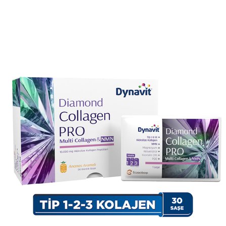 Dynavit Diamond NMN Collagen Pro 30 Saşe