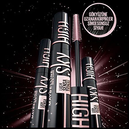 Maybelline New York Lash Sensational Sky High Cosmic Black Maskara