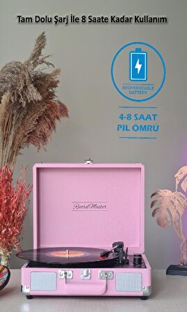 ST14012 Bluetooth ve Şarj Özellikli Pikap 33-45-78 Devir