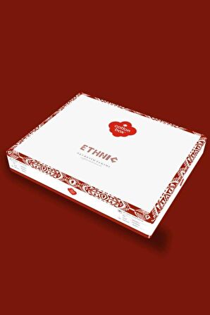 Cotton Box Etnich Nevresim Takımı Çift Kişilik Dakota Gri