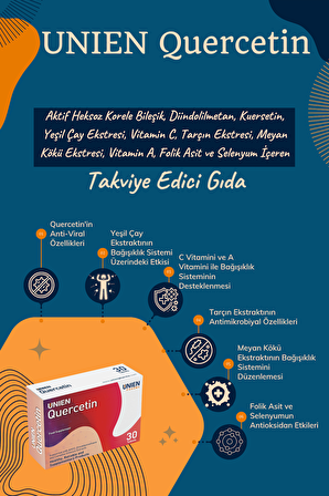 Unien Quercetin 30 Tablet