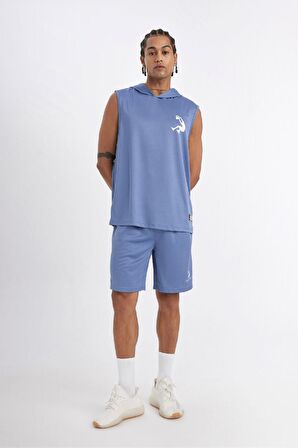 DeFactoFit Shaquille O'Neal Standart Fit Kapüşonlu Atlet C6994AX24HSBE323