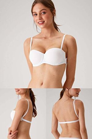 Pierre Cardin Kadın Siena Dolgusuz Straplez Multi Fonksiyonlu Sütyen