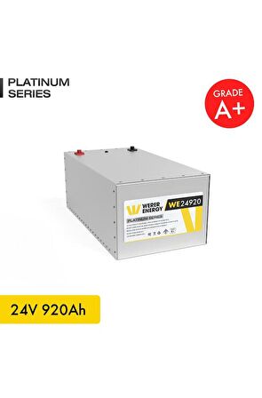 24V 920Ah LiFePO4 Platinum Series Bluetooth'lu Lityum Demir Fosfat Akü 