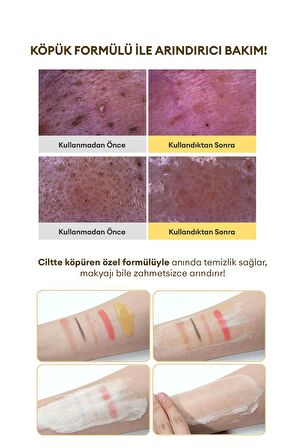 Ciltte Köpüren Jel Temizleyici & Maske Vita C Plus All in One Pack Foam Cleanser 200 ml