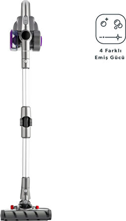 Homend Dustrider 1260H Dikey Şarjlı Kablosuz Süpürge