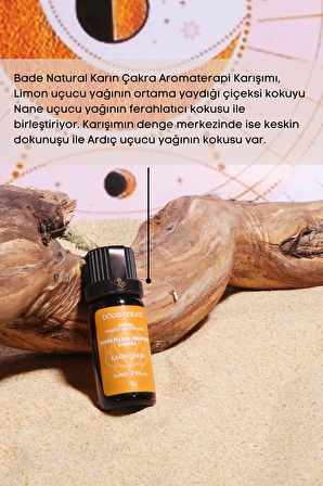 Bade Natural Karın Çakra Uçucu Yağ Karışımı 10 ml