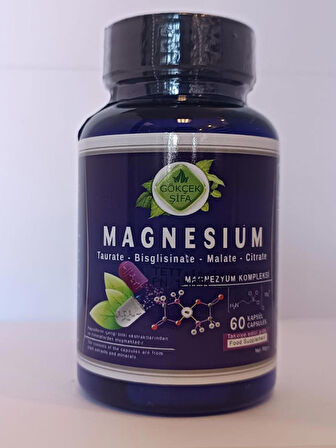 Magnezyum Kompleksi Kapsül (Magnesium Complex Capsule) 60Adet