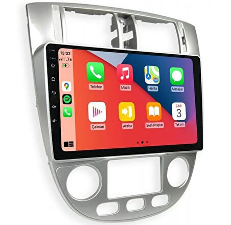 Navismart Multimedya - 4 Çekirdek İşlemci, 4GB RAM, 64GB HAFIZA Chevrolet Lacetti (2004-2013) ile uyumlu