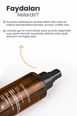 Bade Natural Derinlemesine Temizleyici ve Nemlendirici Tonik 100 ml