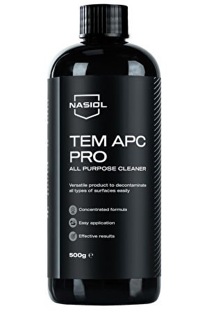 Tem Apc Pro Araç İçi Çok Amaçlı Temizleyici-500 Gr-Koltuk,Döşeme,Plastik Temizleme, Detailing