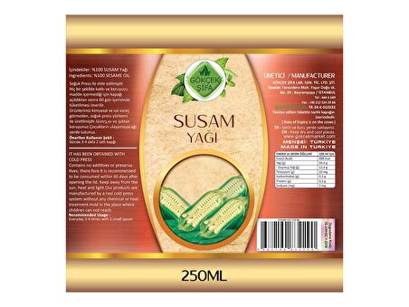 Susam Yağı