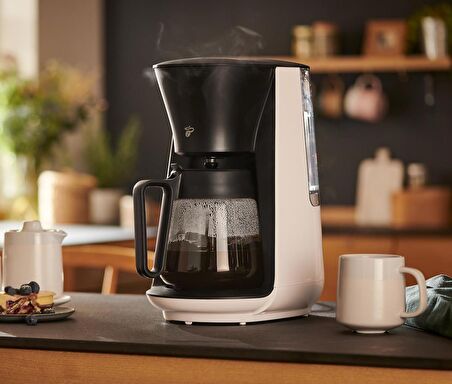 Tchibo Filtre Kahve Makinesi Let's Brew Beyaz