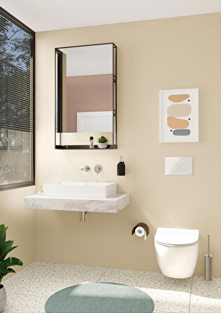 VitrA ArchiPlan 7404B003-0016 Dar Lavabo, 60x38 cm, Beyaz