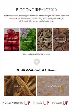 Kırışıklık Karşıtı Oryantal Bitkisel İçerikli İpek Maske 40g MISA Cho Gong Jin Silk Mask
